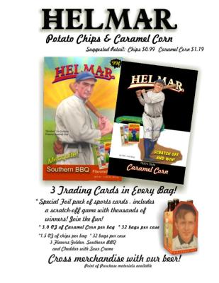 Picture, Helmar Brewing, Famous Athletes Card # 216, Stan MUSIAL (HOF), End of swing, sign behind, St. Louis Cardinals